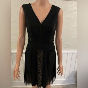 Bcbg black lace dress